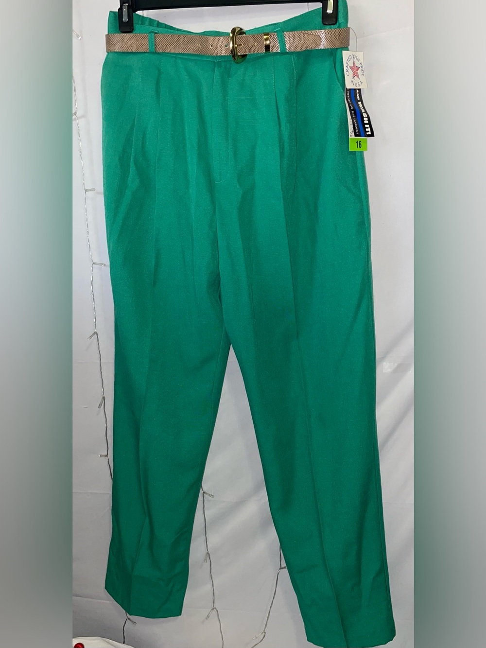 Women Green Casual Trousers